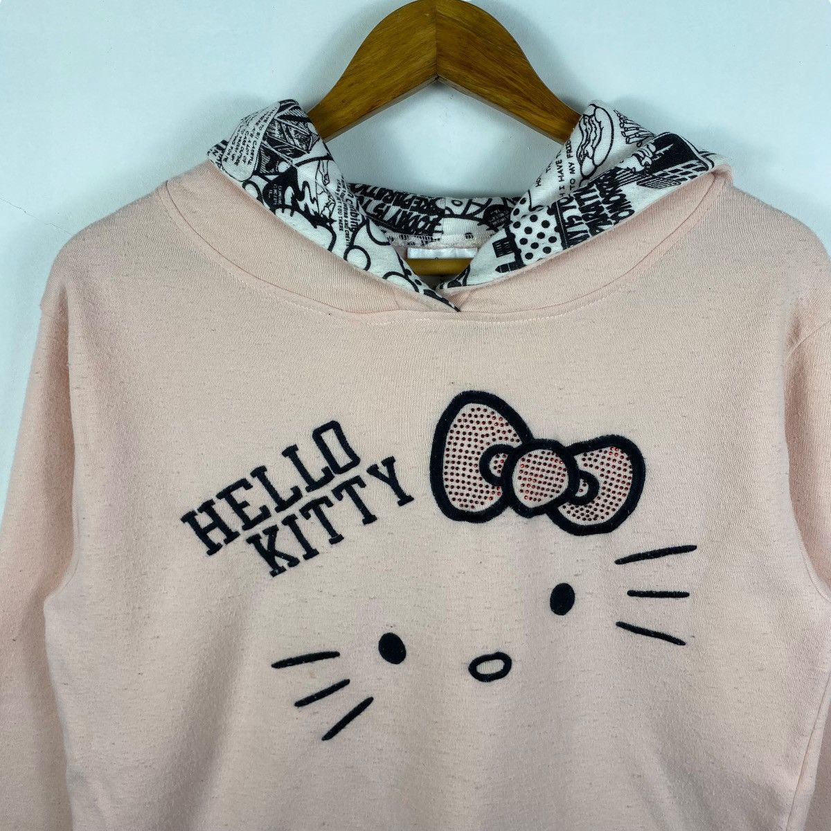 Cartoon Network × Japanese Brand VIRGIRL x HELLO KITTY Ladies Hooded Pullover Large Size Size US L / EU 52-54 / 3 - 2 Thumbnail
