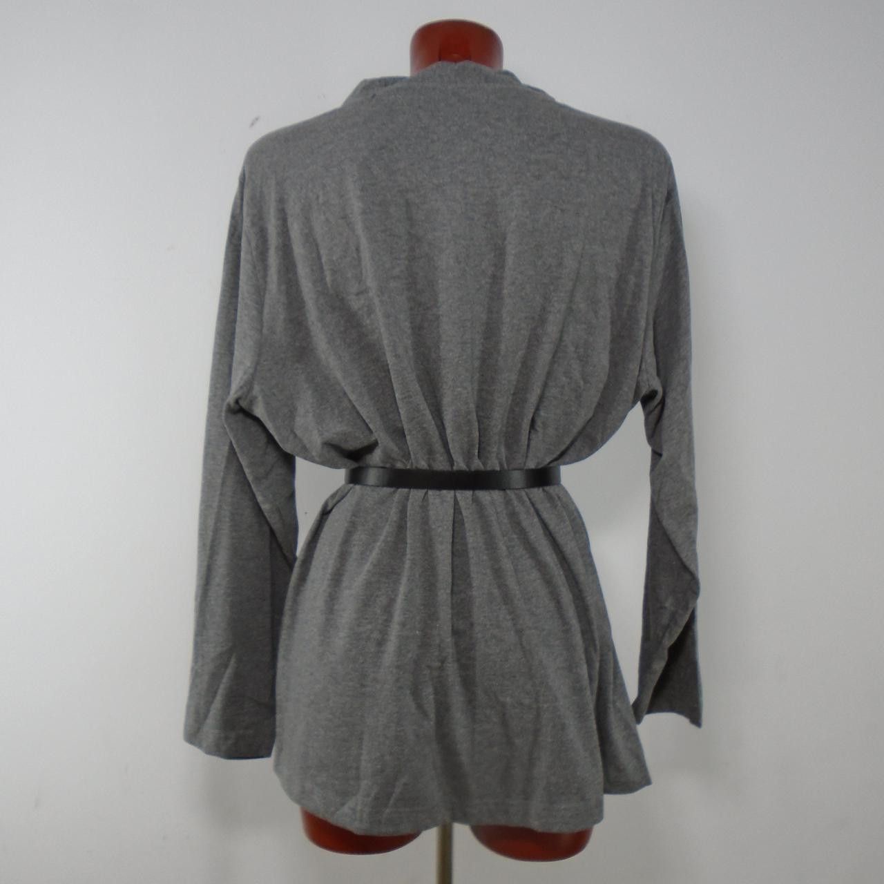Vintage Women's Cardigan Italy Moda. Grey. L. New without tags Size L / US 10 / IT 46 - 6 Thumbnail