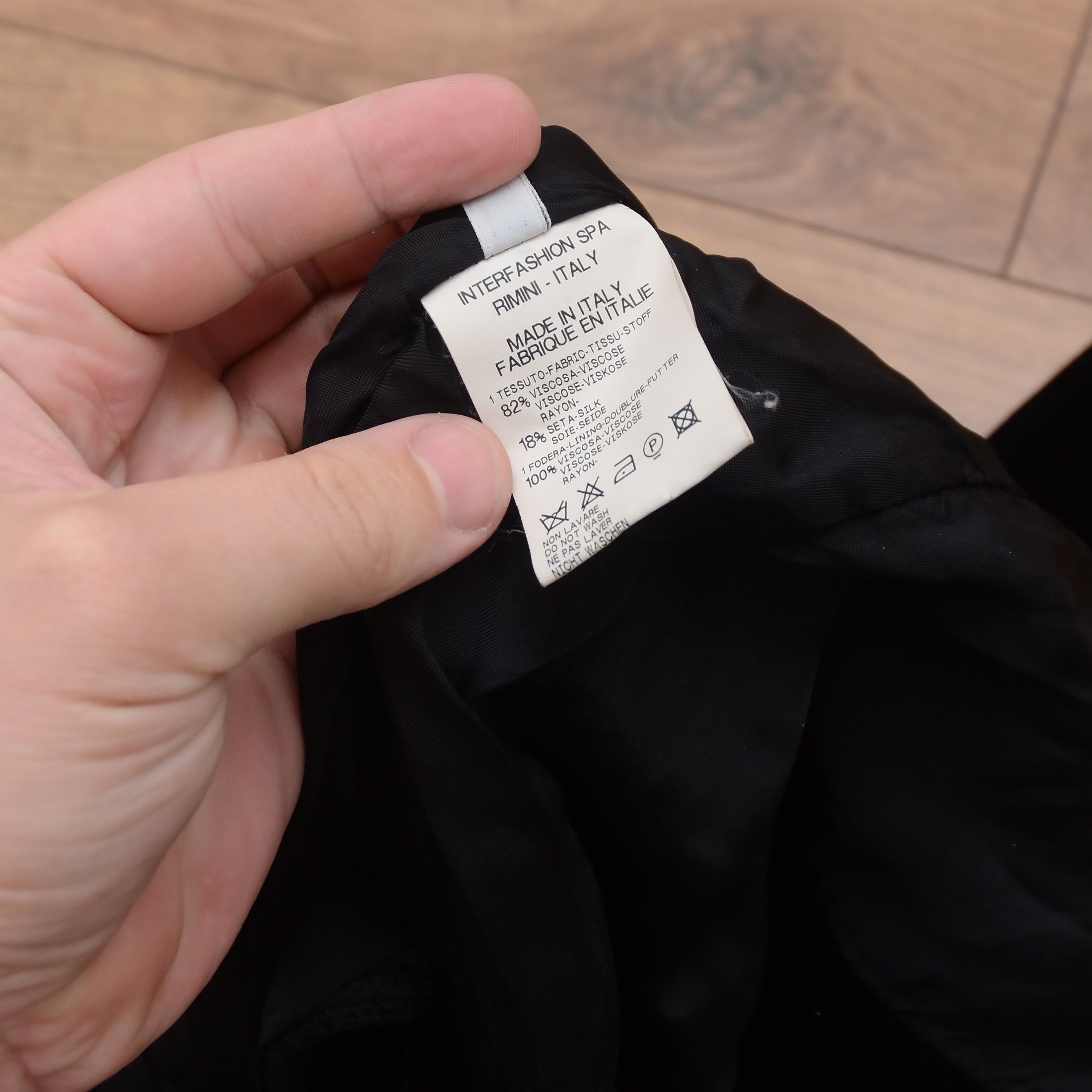 Marithe + Francois Girbaud Rare Marithé François Girbaud Black Silk Velvet Blazer Size S / US 4 / IT 40 - 12 Thumbnail