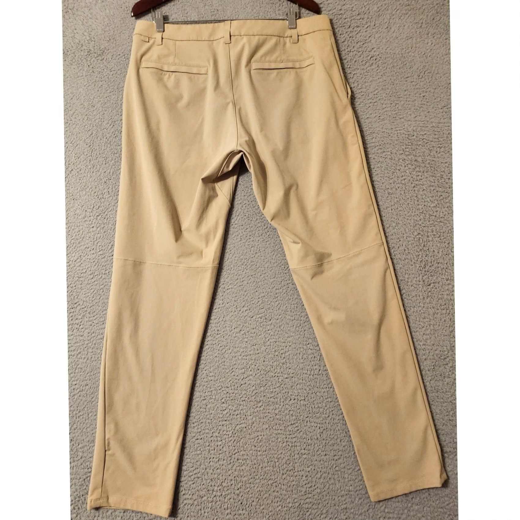 Lululemon Lululemon Commission Pant Classic Tan Warpstreme M5AEYS Mens Size 36 x 33 Size US 36 / EU 52 - 2 Thumbnail