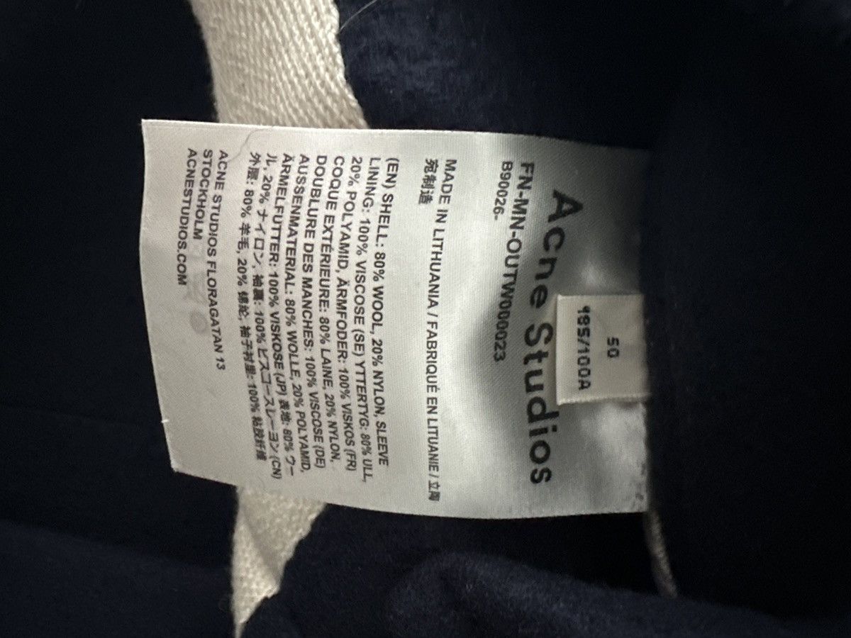 Acne Studios Acne Studios Wool Hooded Parka Size US XL / EU 56 / 4 - 3 Thumbnail