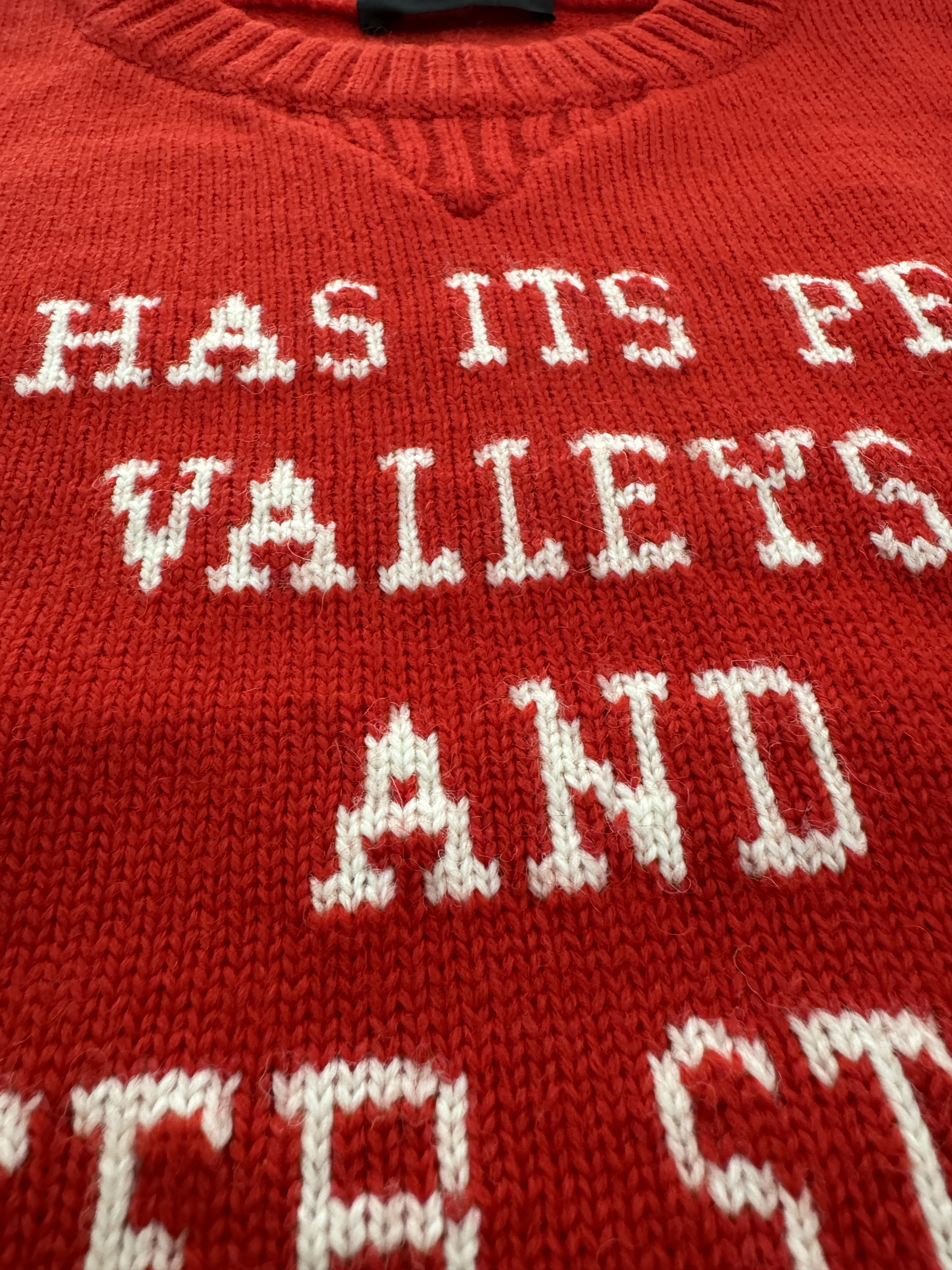 Undercover Undercover Peaks Valleys Water Station Wool Sweater Size US XL / EU 56 / 4 - 3 Thumbnail
