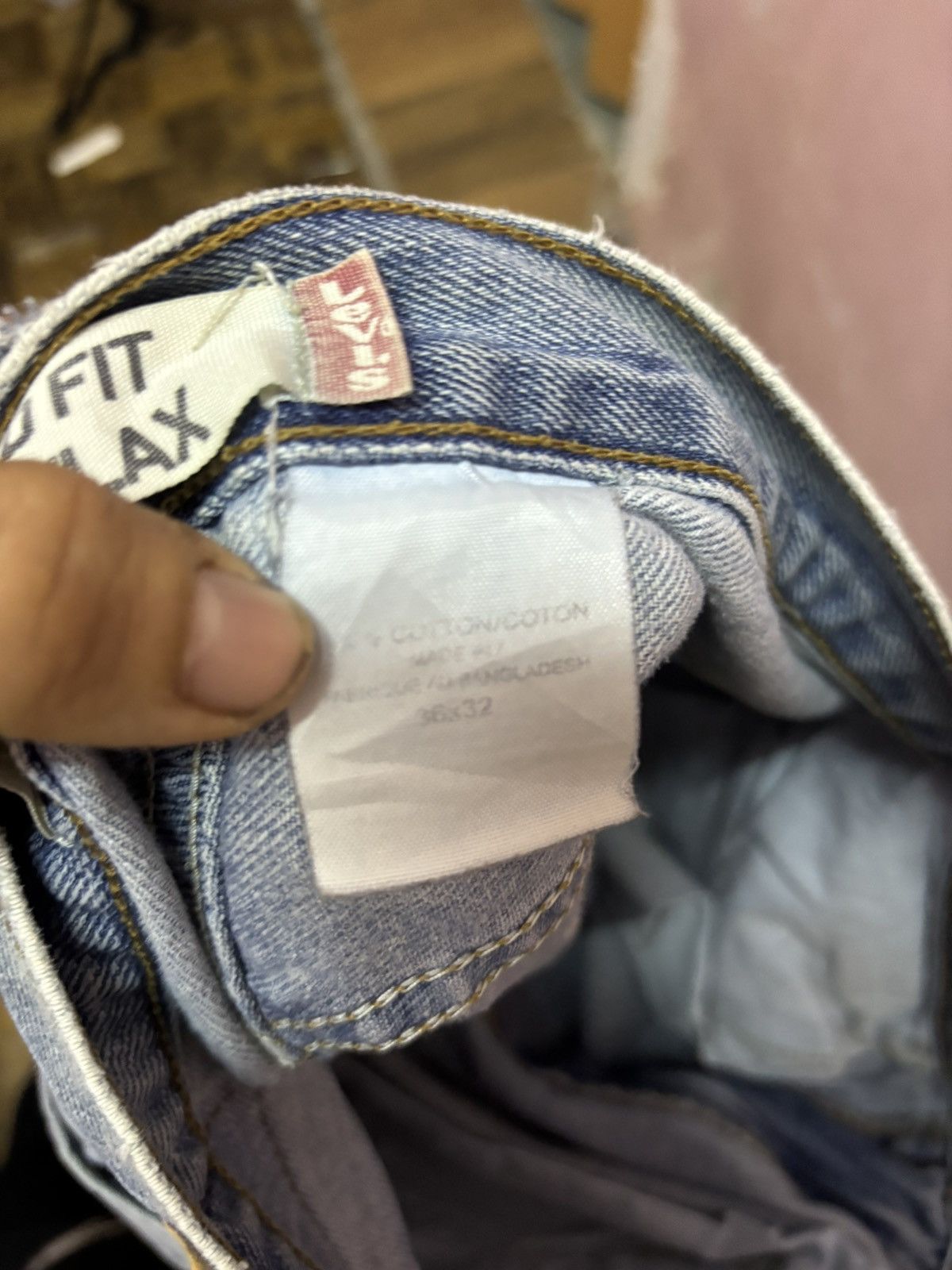 Jean × Levi's × Vintage Vintage Levis Men Jeans (Size 36) Size US 36 / EU 52 - 8 Thumbnail