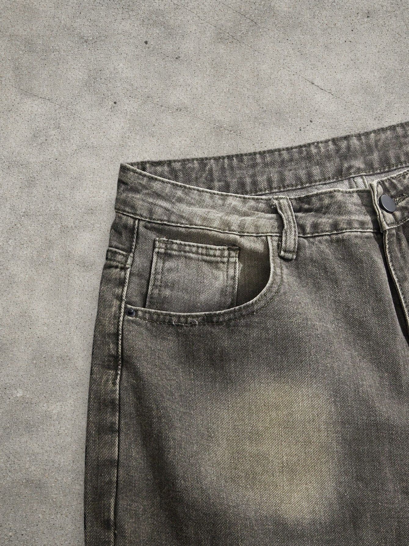 Vintage Washed gray jeans Size US 32 / EU 48 - 3 Thumbnail