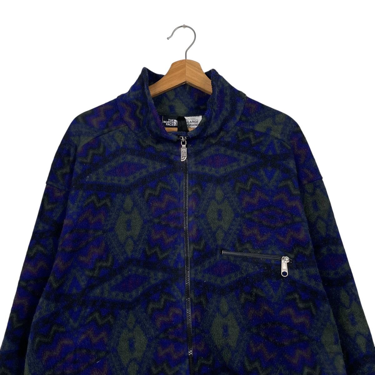 The North Face Vintage The North Face Geometric Peruvian Jacket Size US XL / EU 56 / 4 - 2 Thumbnail