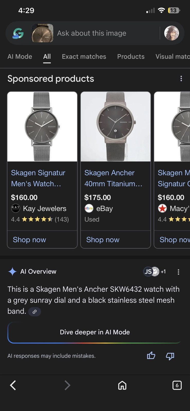 Skagen Skagen watch that goes for 200$ Size ONE SIZE - 3 Thumbnail