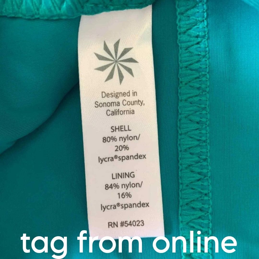 Athleta Athleta Bondi Bra Cup Tankini sz 32 B/C Size ONE SIZE - 7 Thumbnail
