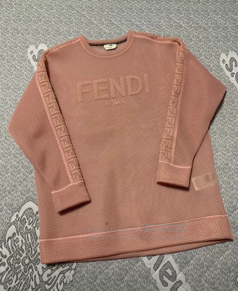 Fendi Fendi Hollow-out mesh printed sweatshirt Size XS / US 0-2 / IT 36-38 - 1 Thumbnail