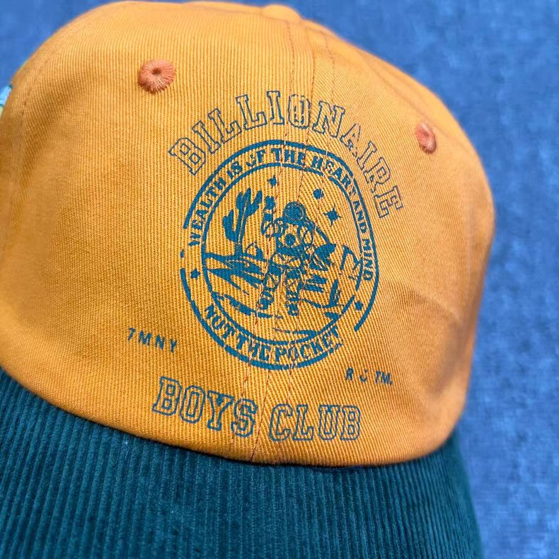 Billionaire Boys Club Canvas Brim Curved Baseball Cap Q7 Size ONE SIZE - 7 Thumbnail