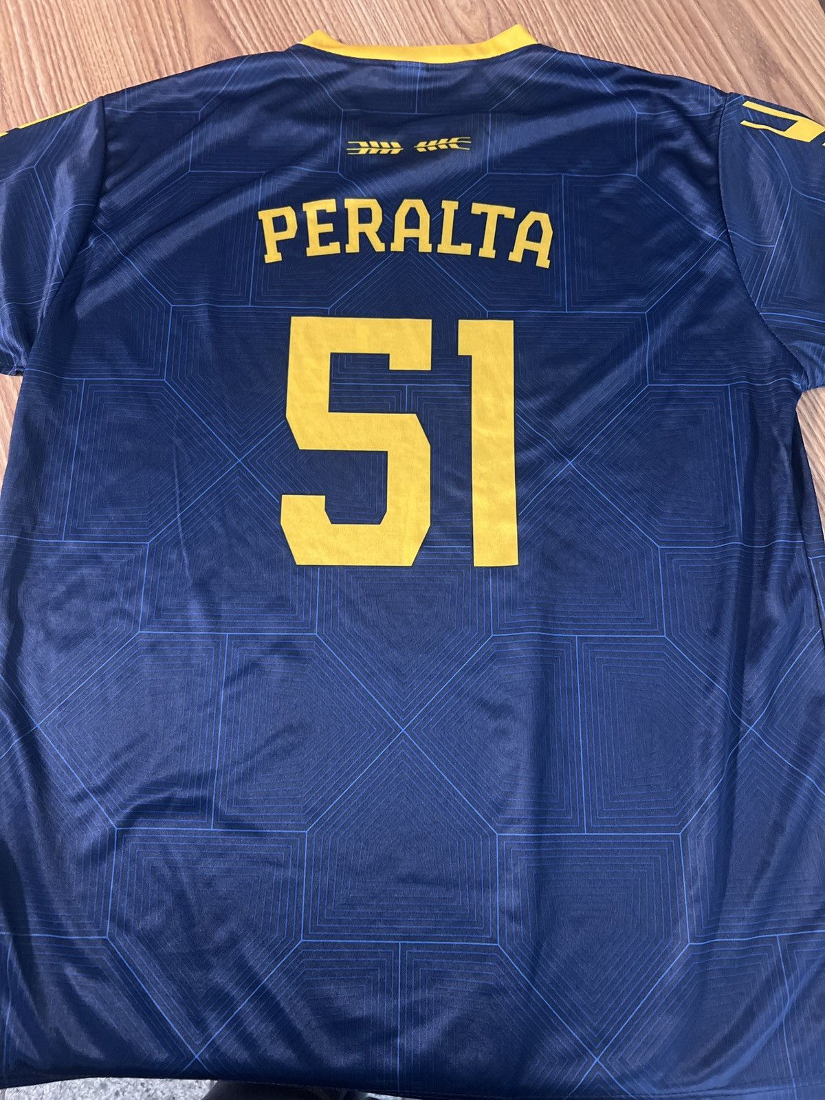 MLB Milwaukee Brewers - Freddy Peralta Promo Jersey Size US XL / EU 56 / 4 - 2 Thumbnail