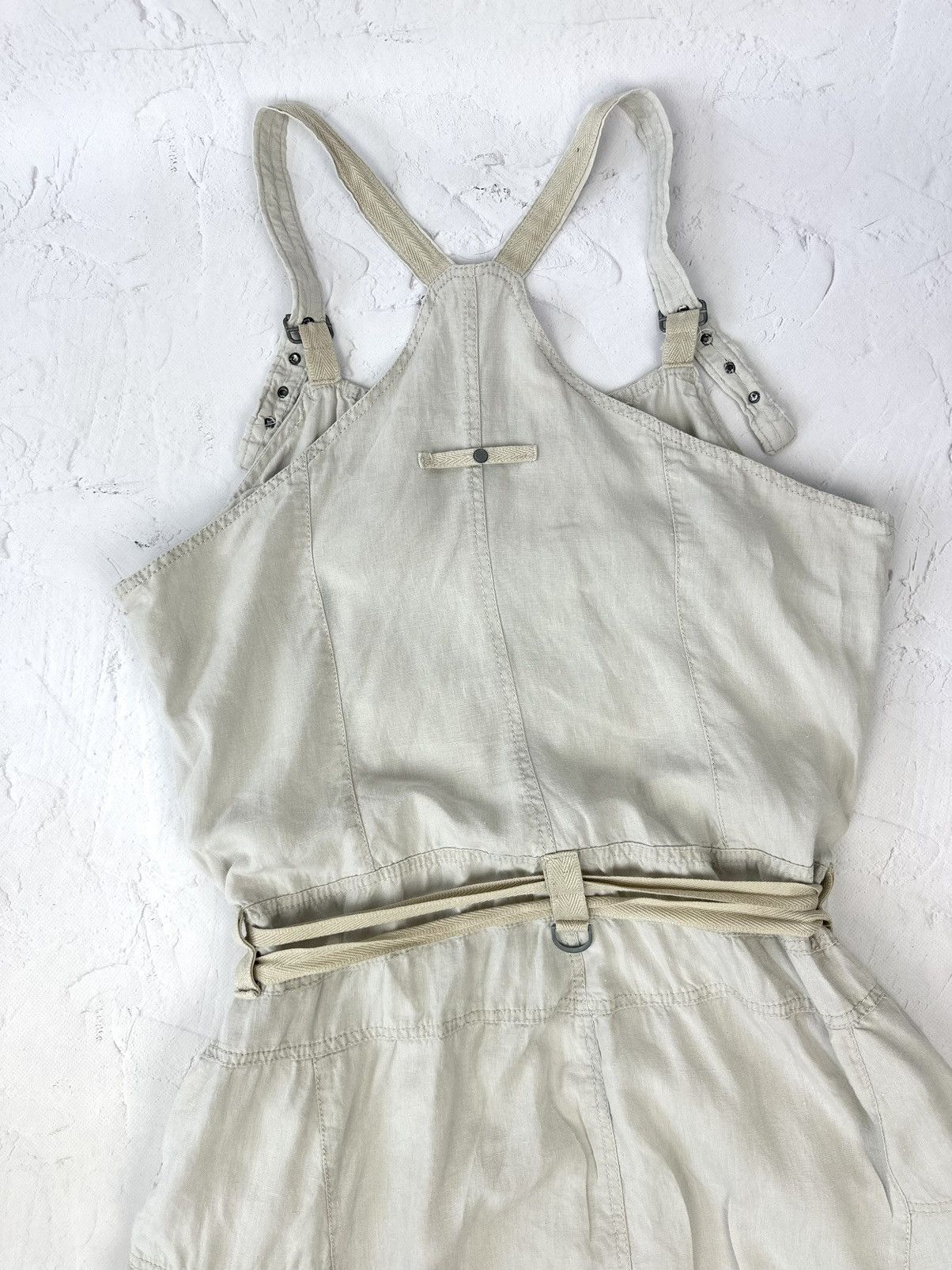 Vintage Vintage Bondage Linen Oversized Dress Size XL / US 12-14 / IT 48-50 - 8 Thumbnail