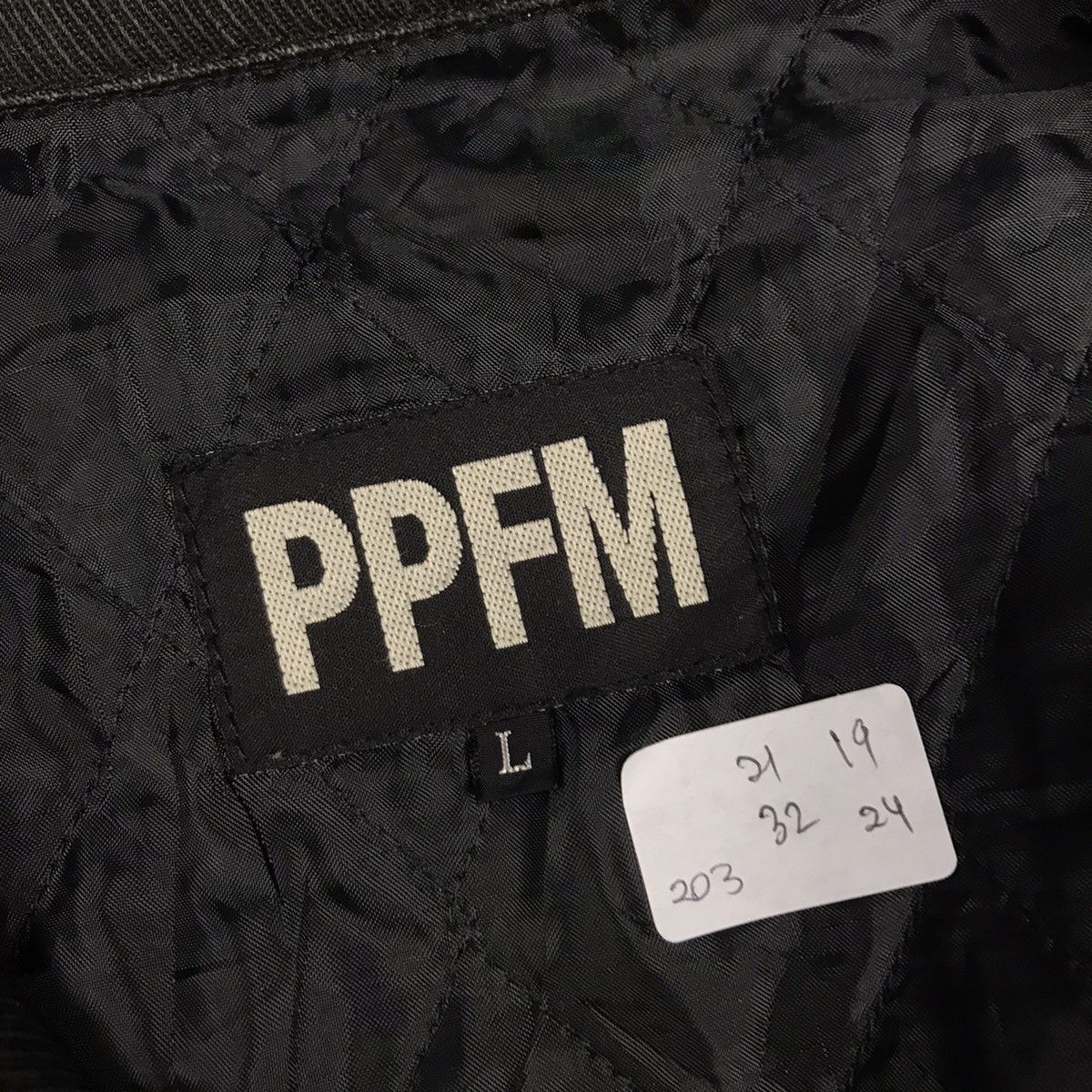 Japanese Brand × PPFM PPFM IF SIX WAS NINE STYLE BLACK FADED BUTTON JACKET Size US L / EU 52-54 / 3 - 15 Thumbnail