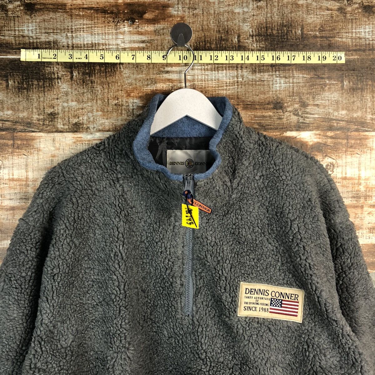 Japanese Brand Dennis Conner Grey Sweatshirt #A1783 Size US L / EU 52-54 / 3 - 4 Thumbnail