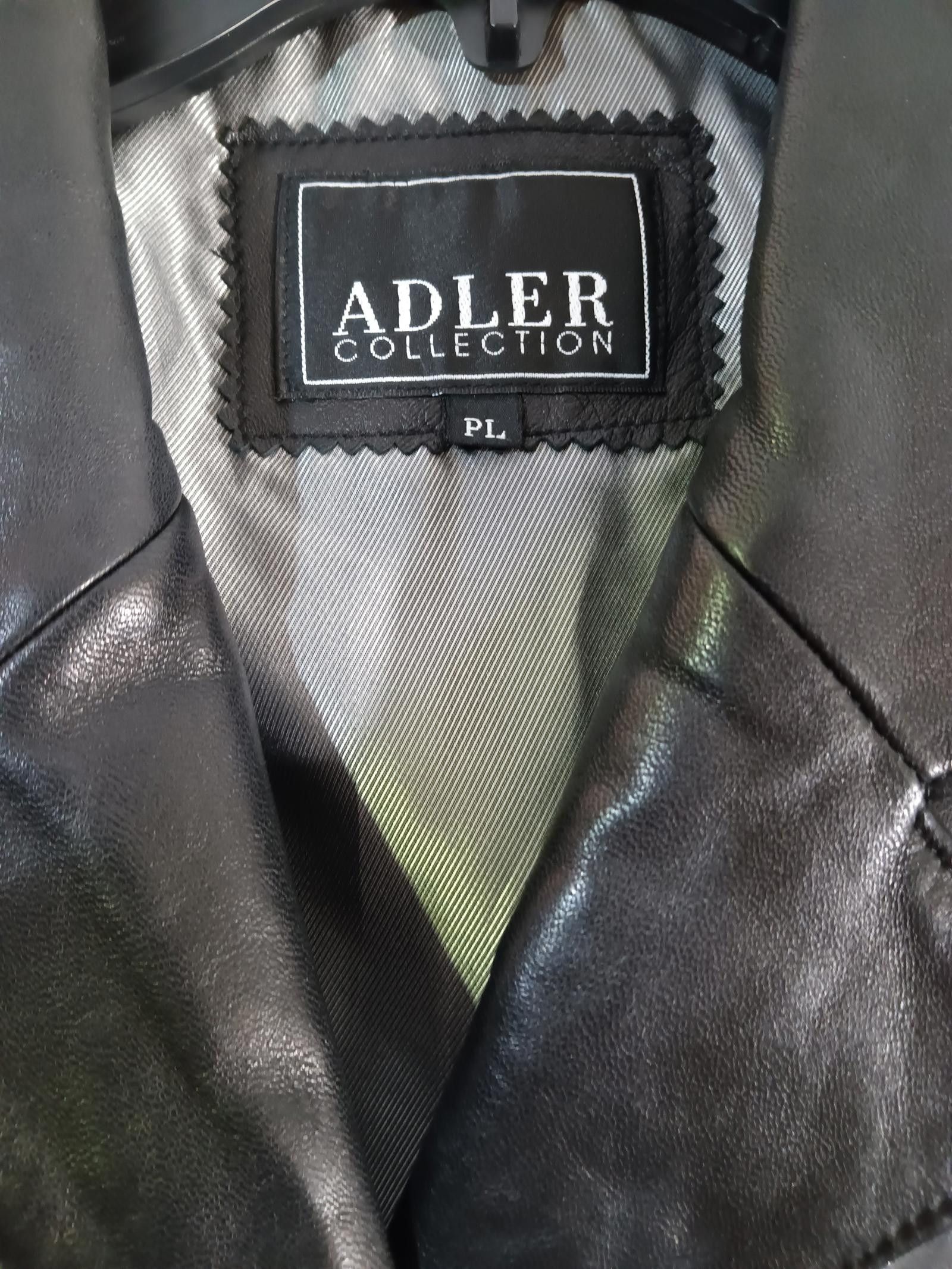Designer ADLER Collection Women's Leather Coat Size L / US 10 / IT 46 - 2 Thumbnail
