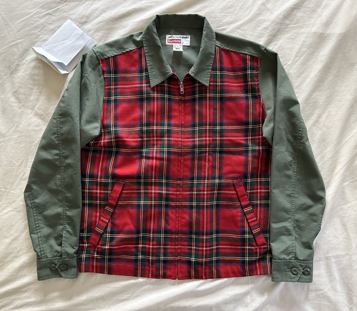 Comme Des Garcons Supreme Work Jacket | Grailed