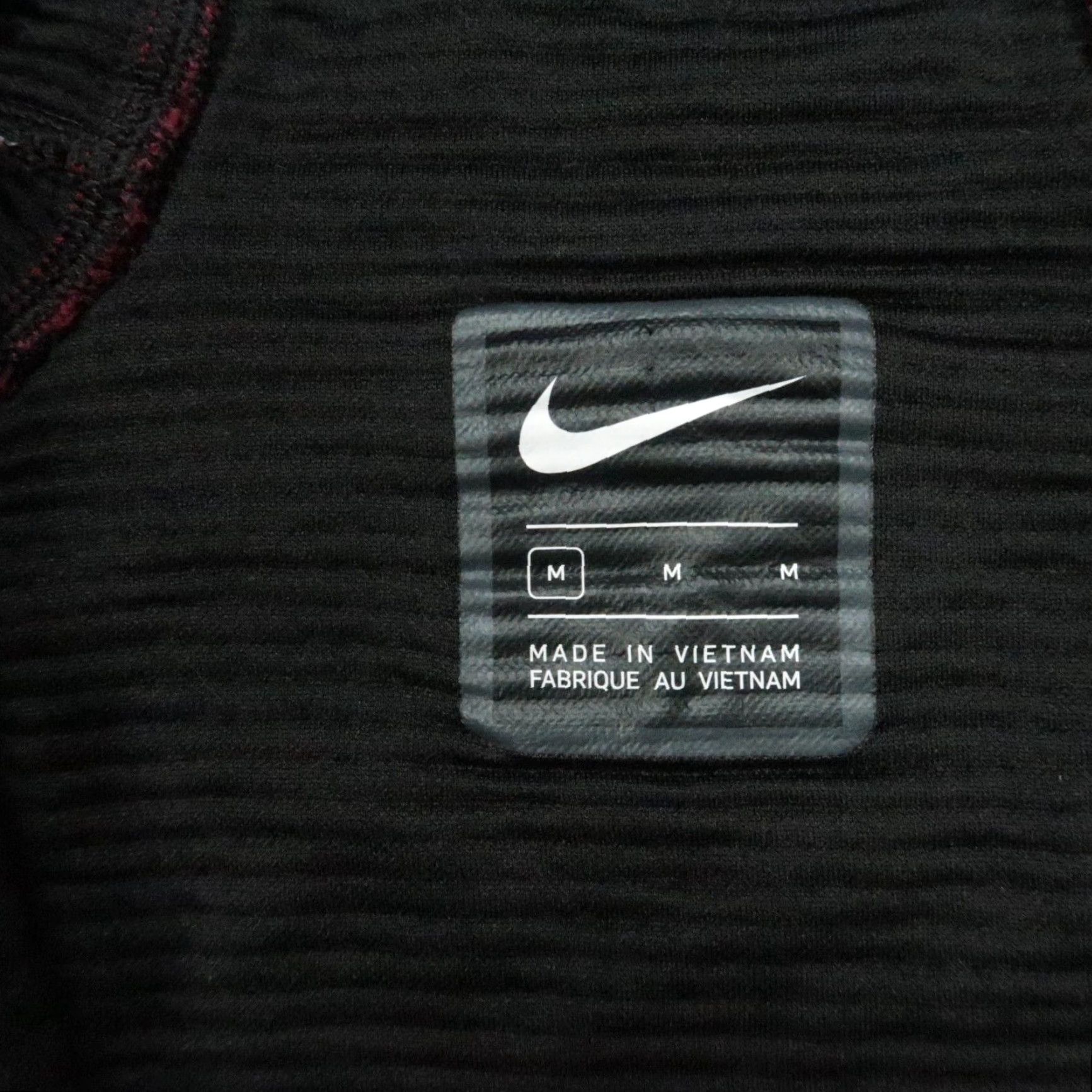 Nike Nike Hoodie Mens Medium Red Tech Pack Windrunner Full Zip Pocket Hooded Textured Size US M / EU 48-50 / 2 - 3 Thumbnail