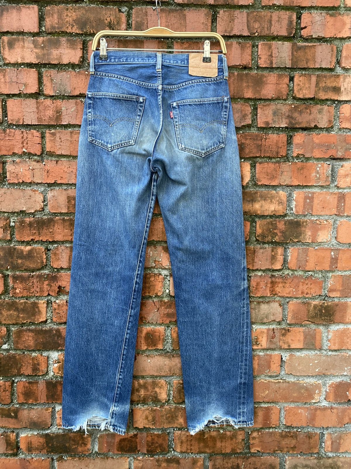 Levi's Vintage Clothing W29x32 Vintage levi's 501xx redline distressed big E Size US 29 - 2 Thumbnail