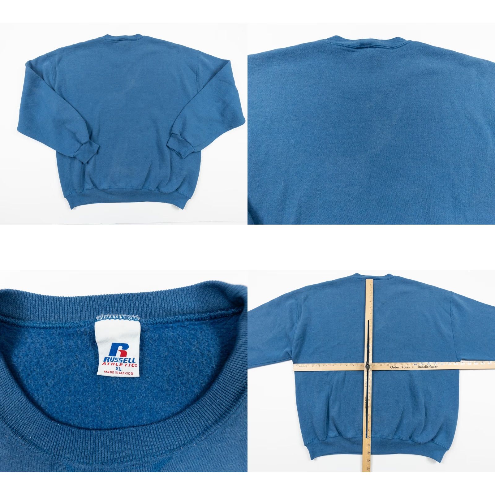 Russell Athletic VINTAGE Russell Athletic Sweatshirt Mens XL Blue Crewneck Sweater Logo Pullover All Seasons Womens, Mens Size US XL / EU 56 / 4 - 8 Thumbnail