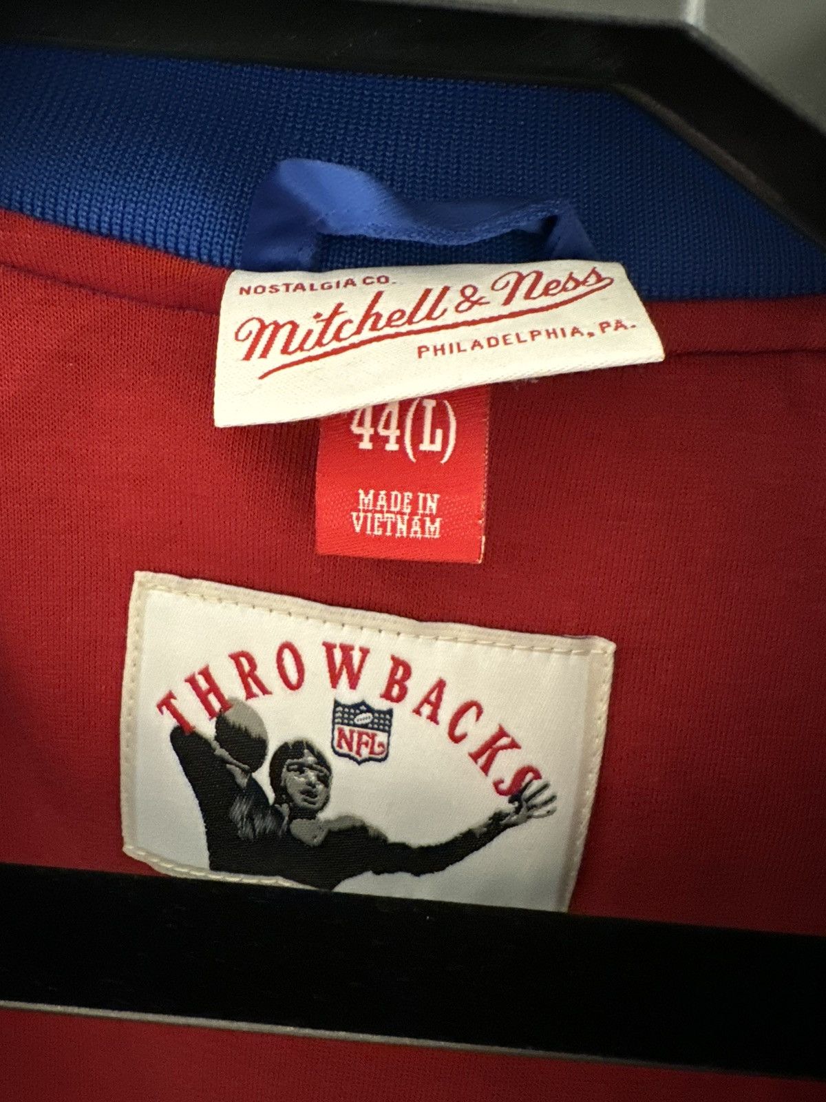 Mitchell & Ness New York Giants x Mitchell & Ness x Vintage Bomber x L Size US L / EU 52-54 / 3 - 2 Thumbnail