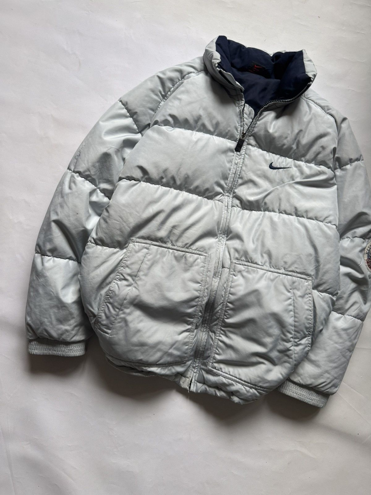 Nike Vintage Nike Puffer Jacket – Clean Minimal / Y2K Size US M / EU 48-50 / 2 - 4 Thumbnail