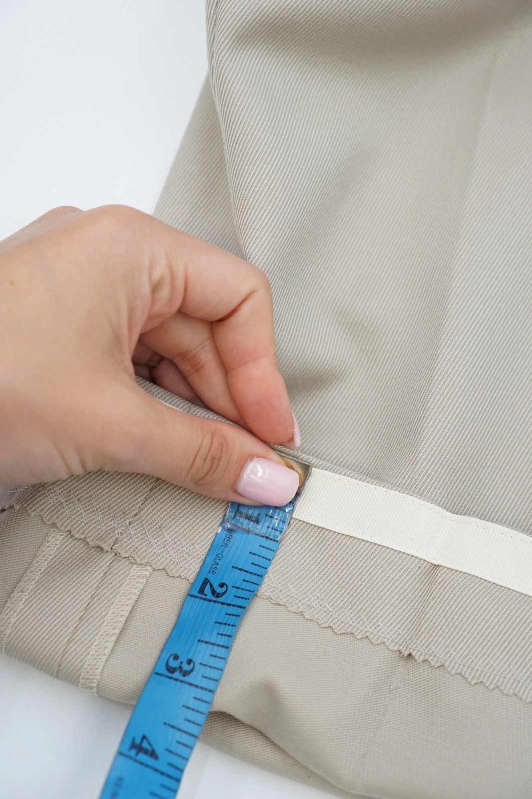 Suitsupply Men Suitsupply Trousers Brescia Beige Wool Size 25 UK/US40S Size 40S - 8 Thumbnail