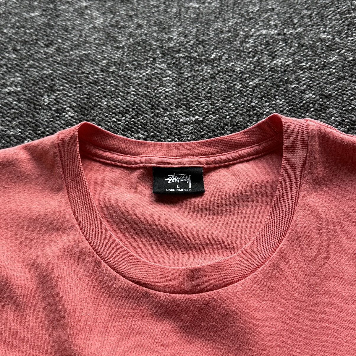 Affliction × Stussy stussy pink logo tee Size US L / EU 52-54 / 3 - 5 Thumbnail