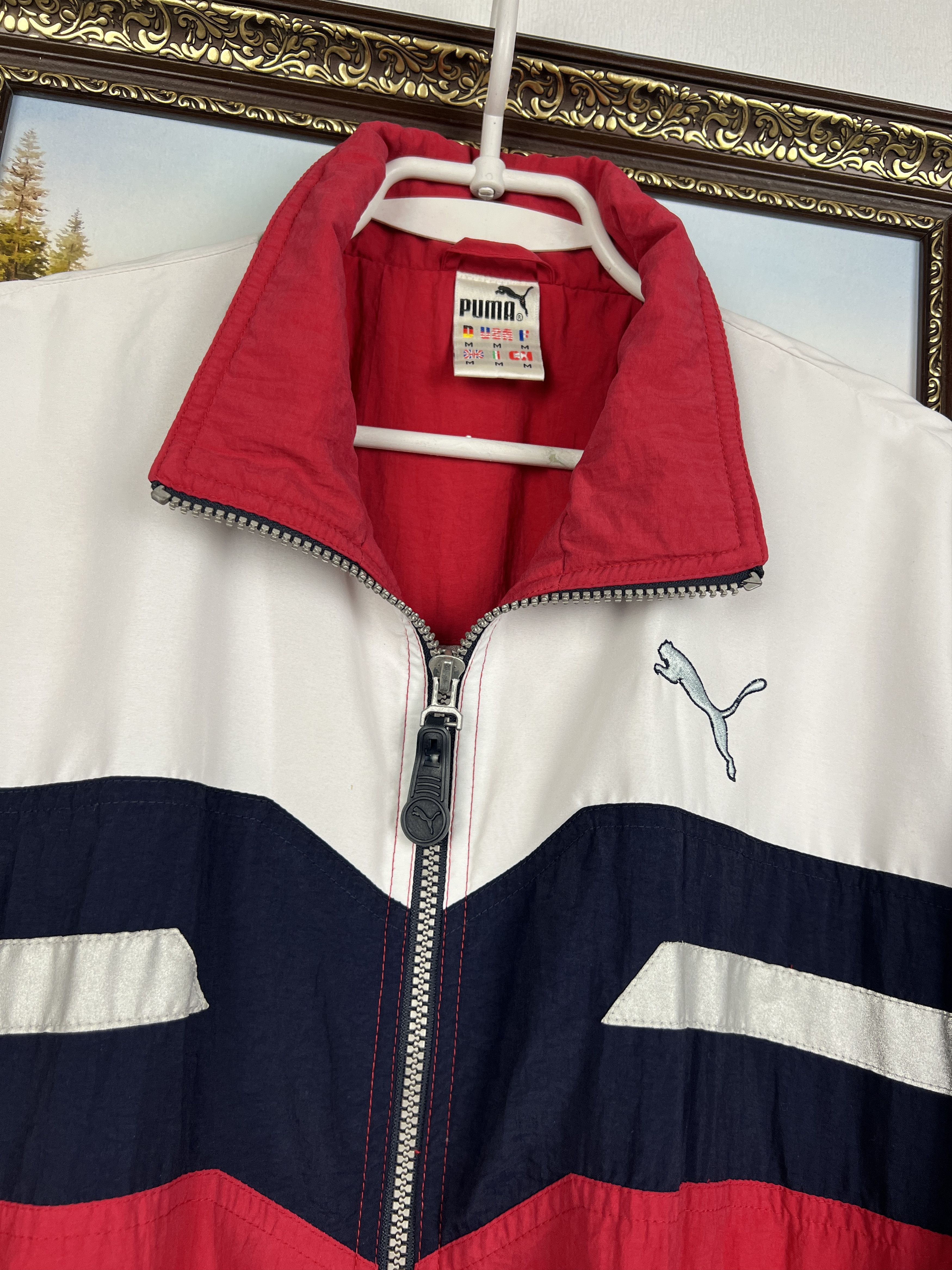 Puma Vintage 80's Sport Track Suit Jacket Pants Set Rare Hype Size US M / EU 48-50 / 2 - 4 Thumbnail