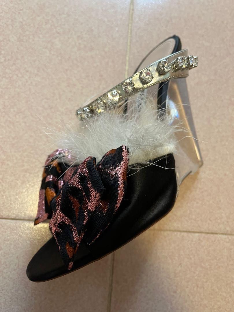 Miu Miu Miu Miu clear Wedge Heels Size US 9 / IT 39 - 5 Thumbnail
