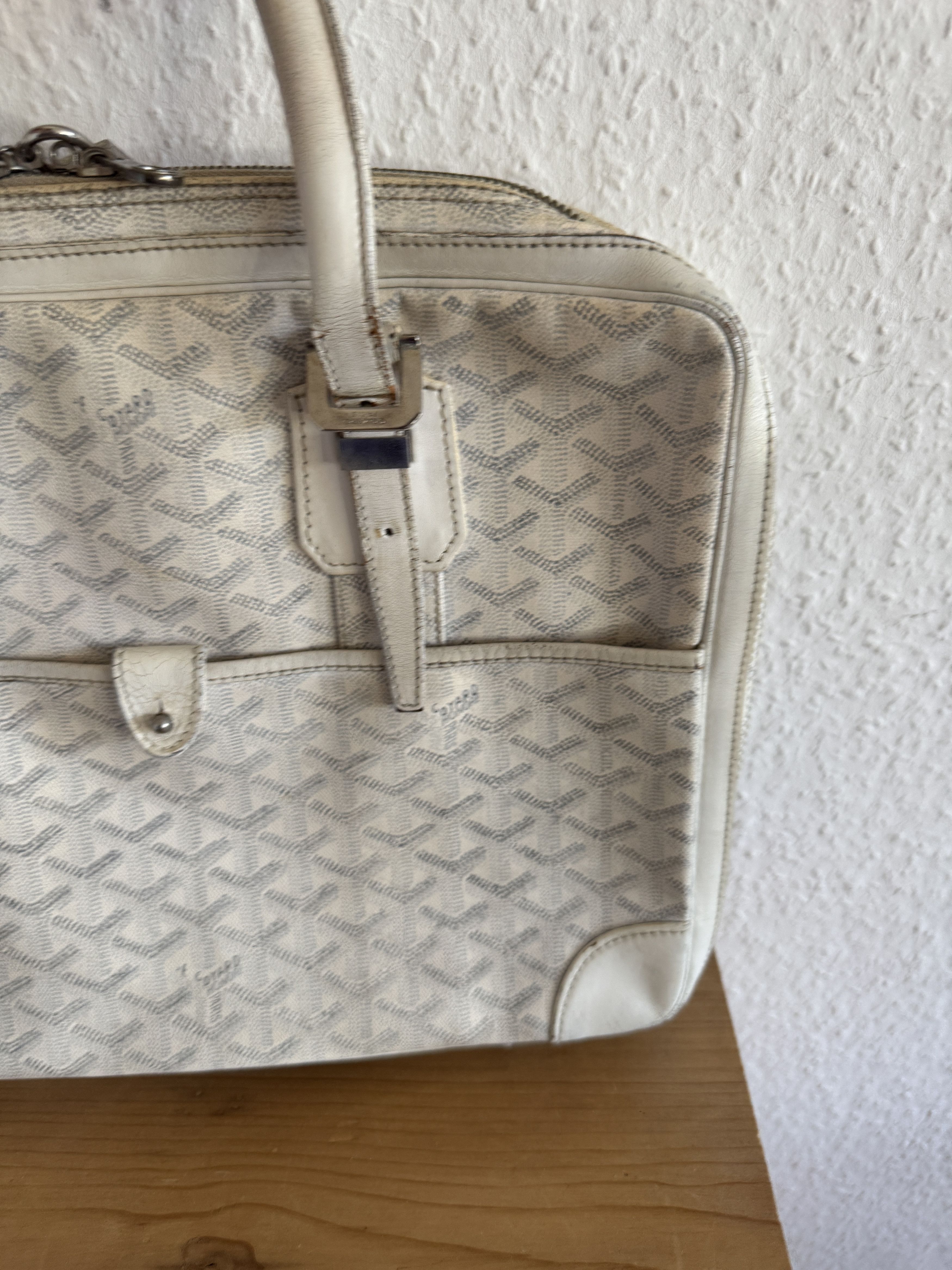 Goyard Ambassade PM Business Bag – White Size ONE SIZE - 16 Thumbnail