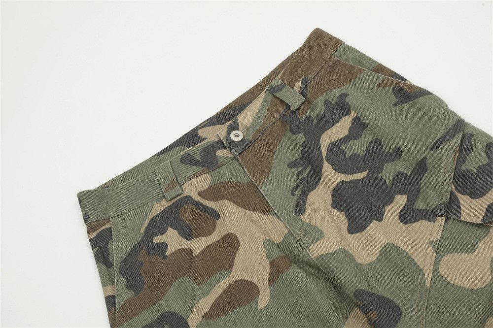 Japanese Brand × Jean American loose camouflage outdoor casual wide-leg trousers Size US 32 / EU 48 - 4 Thumbnail