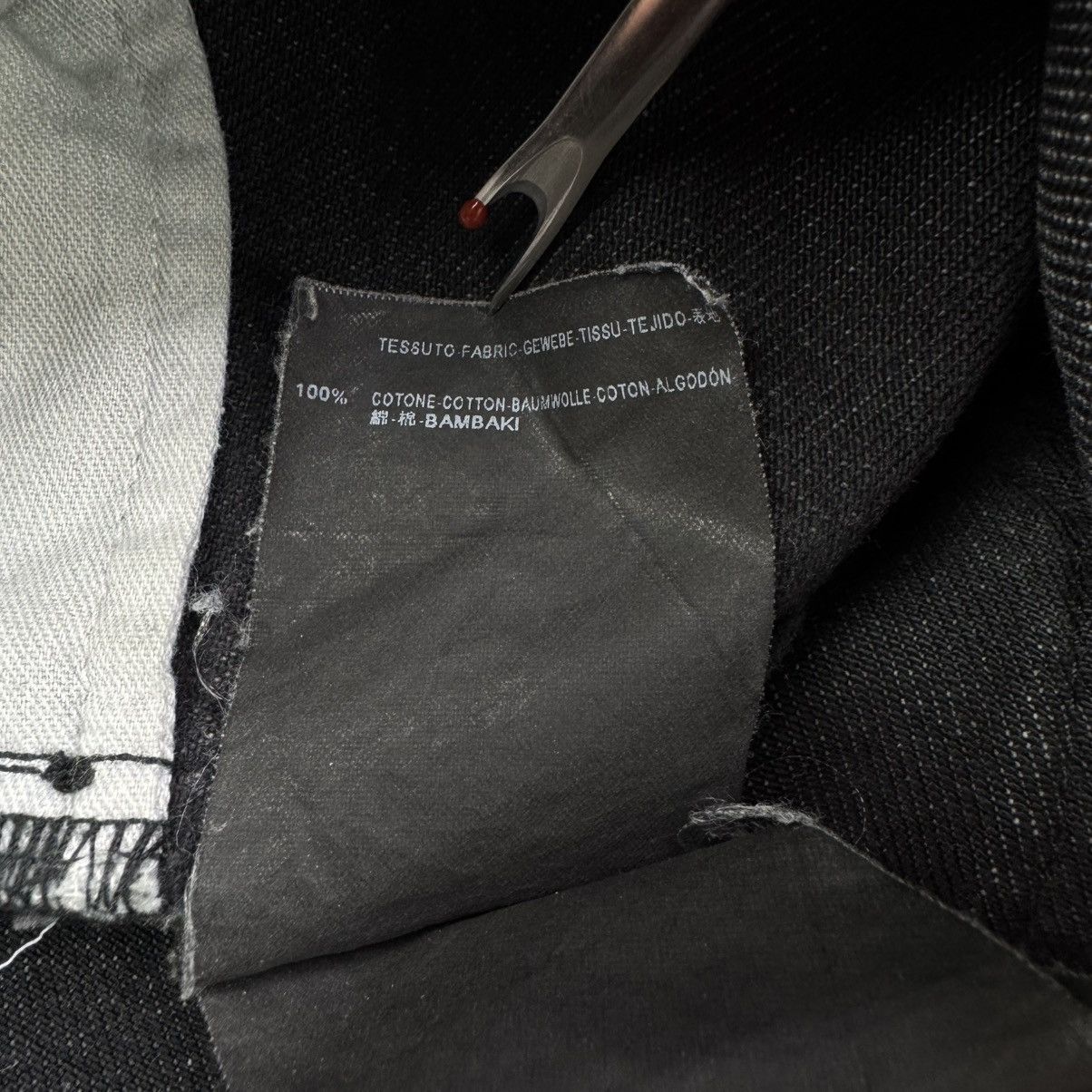 Saint Laurent Paris SAINT LAURENT PARIS FW14 BLACK D03 DENIM Size US 32 / EU 48 - 5 Thumbnail