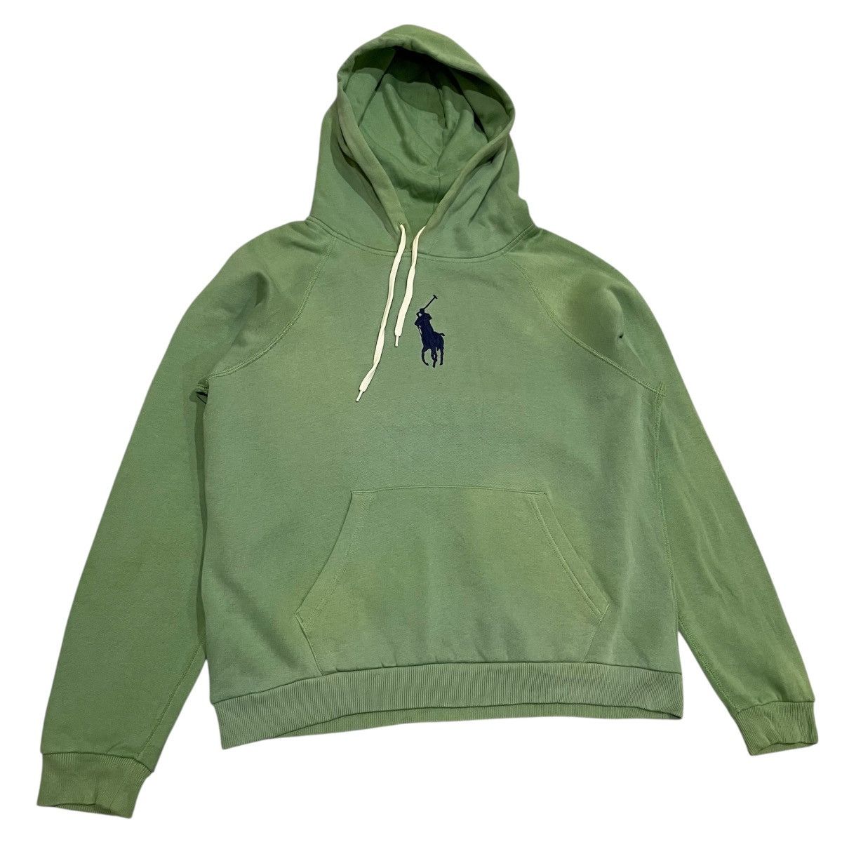 Polo Ralph Lauren Polo Ralph Lauren Sage Green Hoodie Big Pony Embroidered Size US L / EU 52-54 / 3 - 3 Thumbnail
