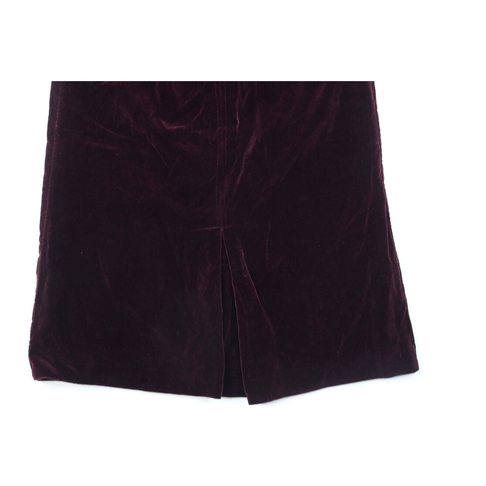 Vintage Vintage 50s 60s Rockabilly Velvet Velour Pencil Skirt Size 27" / US 4 / IT 40 - 4 Thumbnail