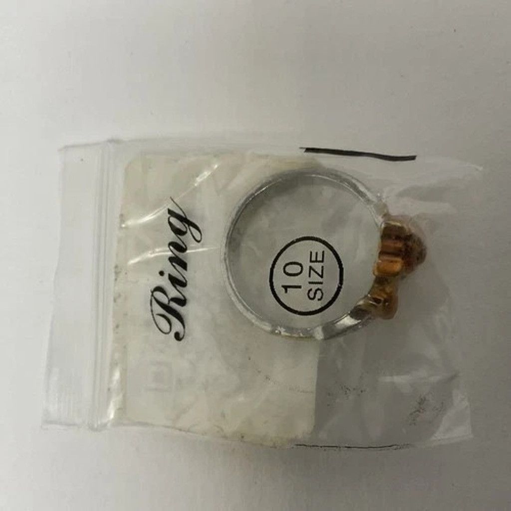 The Unbranded Brand NWT Yorkie Yorkshire Terrier Dog Rings Souvenir Size 10(3in) Size ONE SIZE - 2 Thumbnail