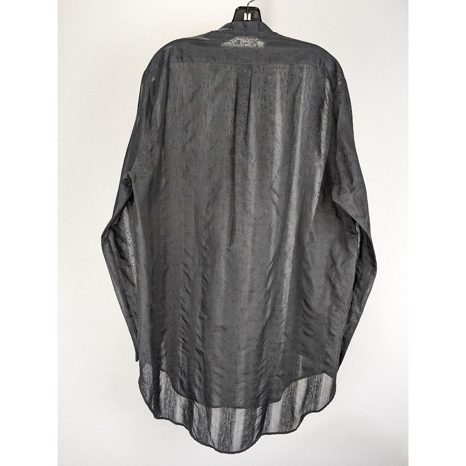 Saint Laurent Paris o1rshd1 Shirt in Black Size US XS / EU 42 / 0 - 10 Thumbnail
