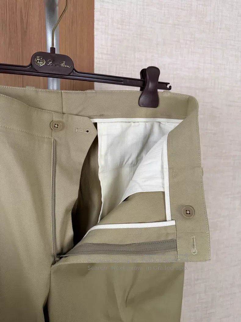 Hermes Hermes Men's Spring and Autumn Gabardine Casual Pants Size US 28 / EU 44 - 4 Thumbnail