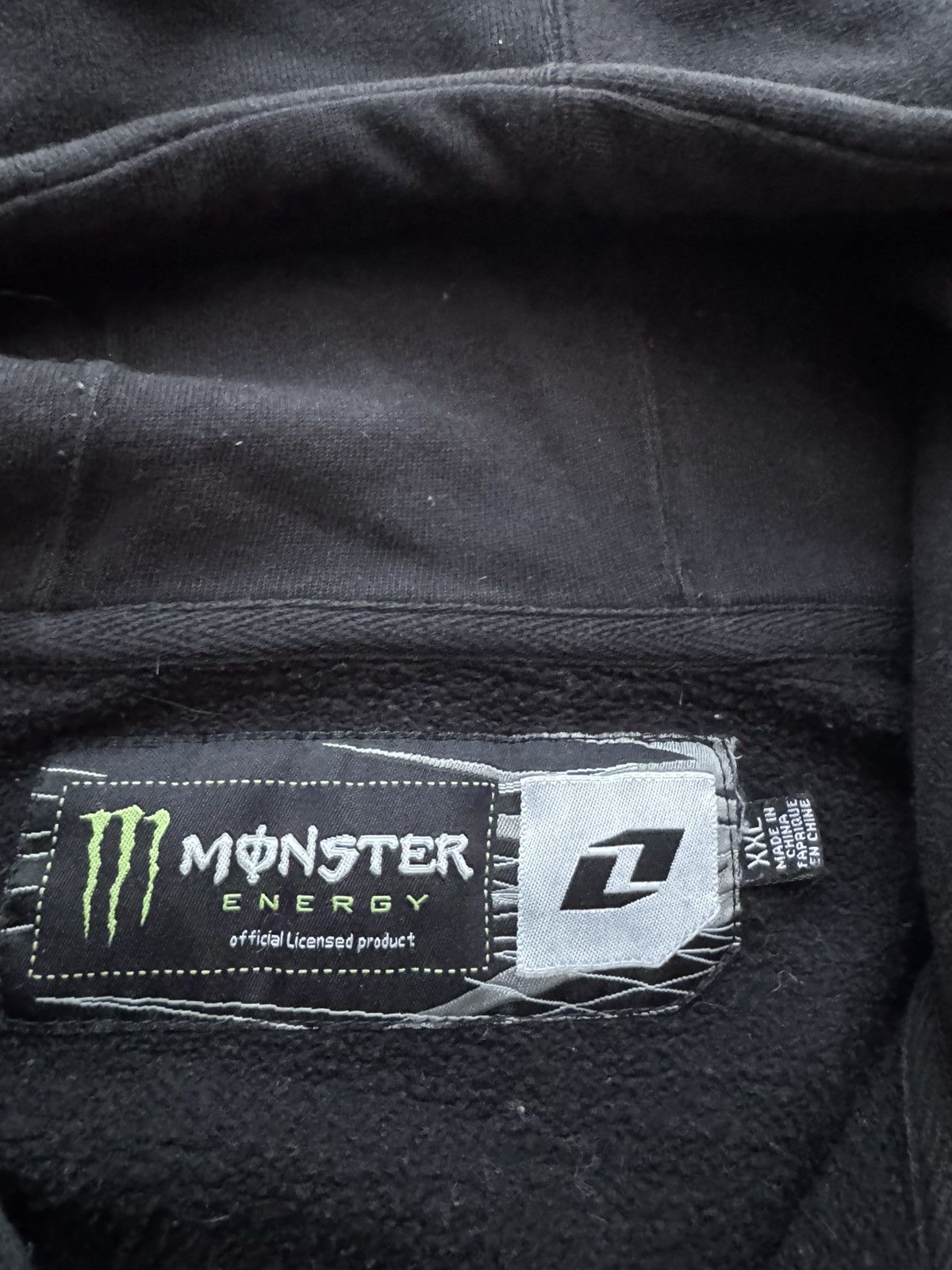 Fox Racing Rare FOX RACING X MONSTER Distressed Zip hoodie Size US M / EU 48-50 / 2 - 8 Thumbnail