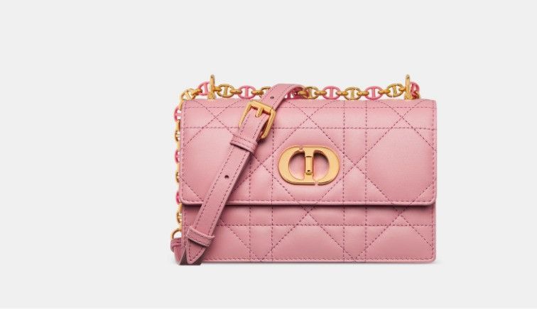 Dior o1w1db11224 Size: OS / Miss Caro Mini Bag in Melocoton Pink Size ONE SIZE - 2 Thumbnail