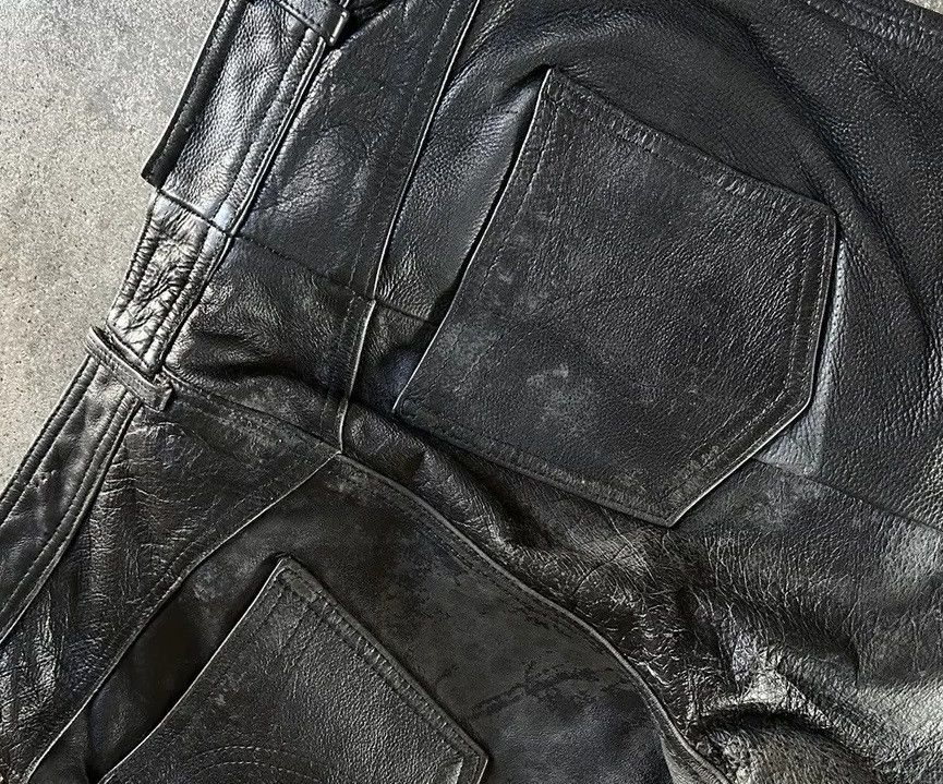 Maison Margiela Maison Margiela AW04 Leather Pants Size US 32 / EU 48 - 3 Thumbnail