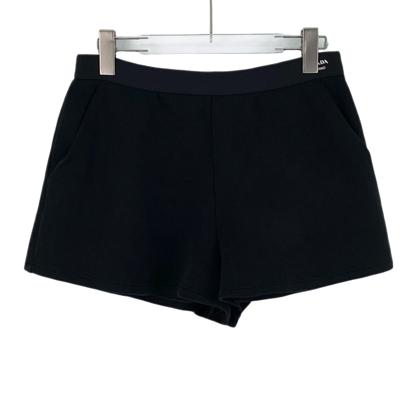Prada Prada Logo Elastic Waistband Shorts US 34 Size US 34 / EU 50 - 1 Thumbnail