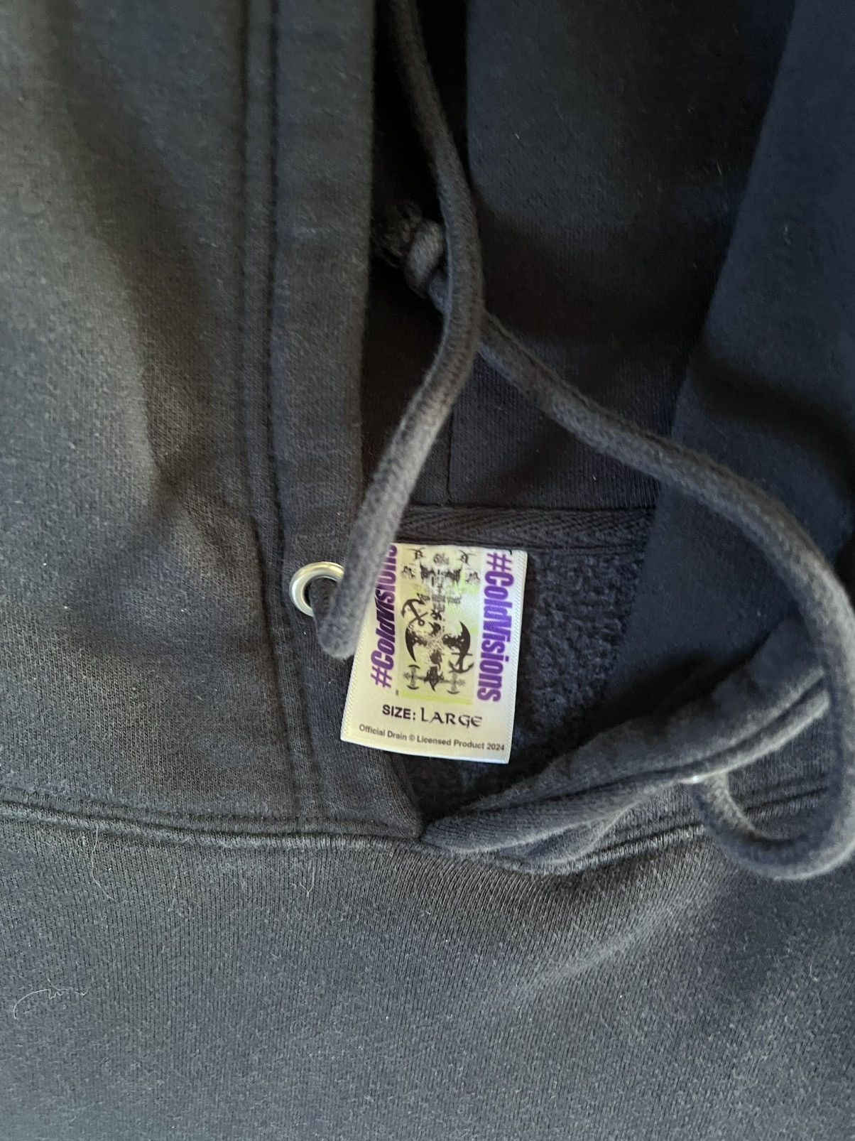 Drain Gang Bladee Cold Visions Anchor Hoodie Size US L / EU 52-54 / 3 - 3 Thumbnail