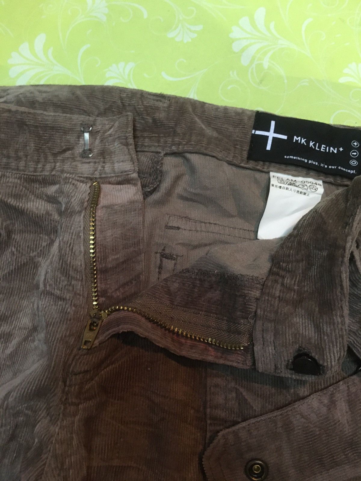 Designer × Japanese Brand × Michel Klein Mk klein corduroy pants Size 28" / US 6 / IT 42 - 7 Thumbnail