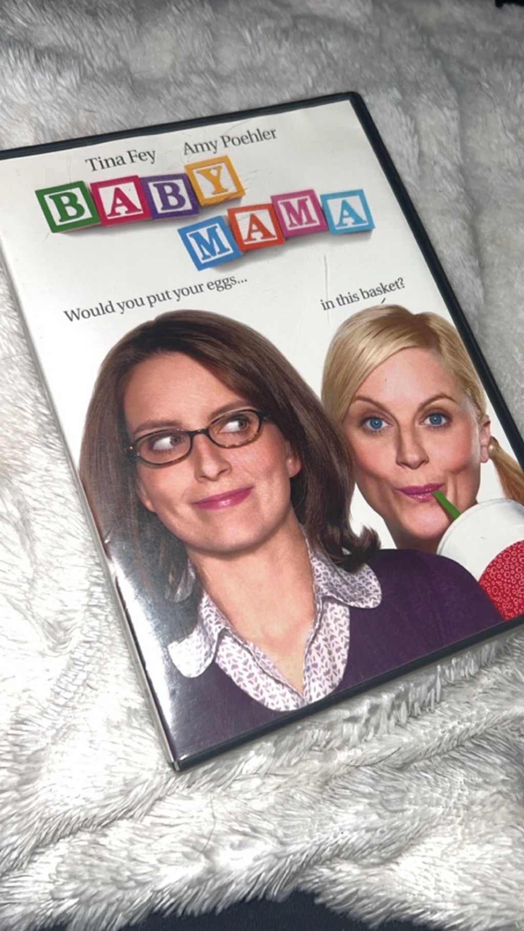 Universal Studios Unisex Universal Studios Baby Mama DVD One Size Black White Size US S / EU 44-46 / 1 - 1 Thumbnail