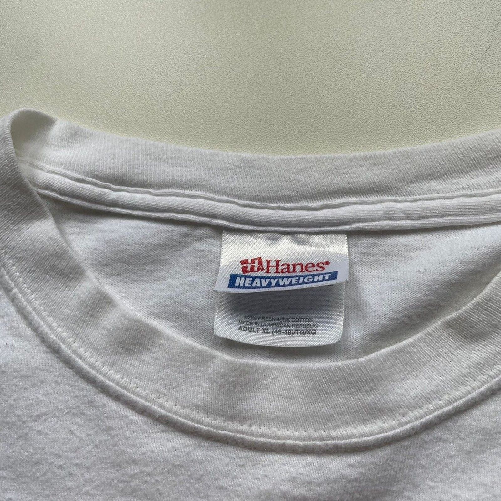 Hanes Vintage Y2K All Work No Play Strictly Business T Shirt XL Size US XL / EU 56 / 4 - 7 Thumbnail