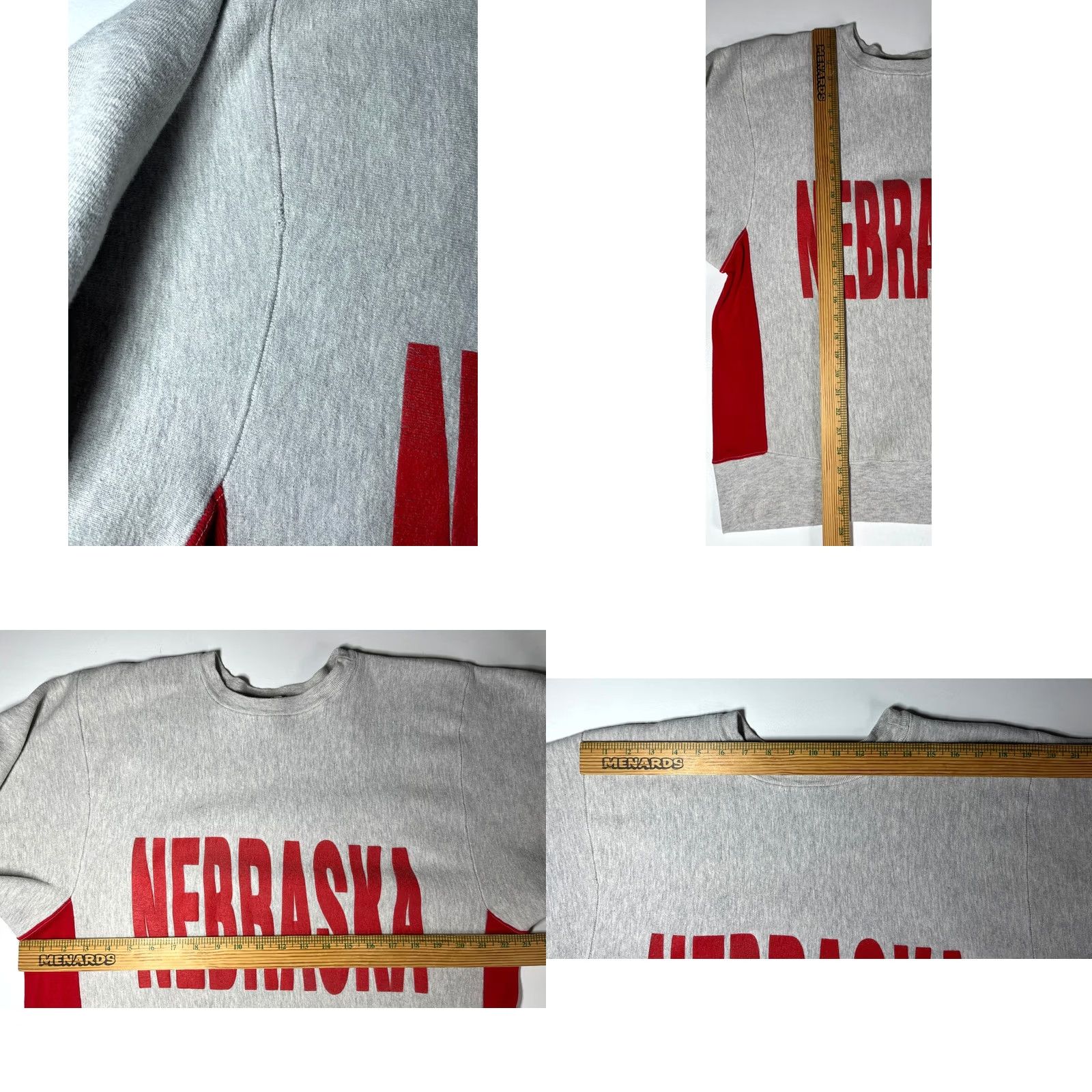 Vintage Vintage 90s Nebraska Sweatshirt Desert Sportswear Made in USA Sz 2XL (Pre-Owned) Size US XXL / EU 58 / 5 - 8 Thumbnail