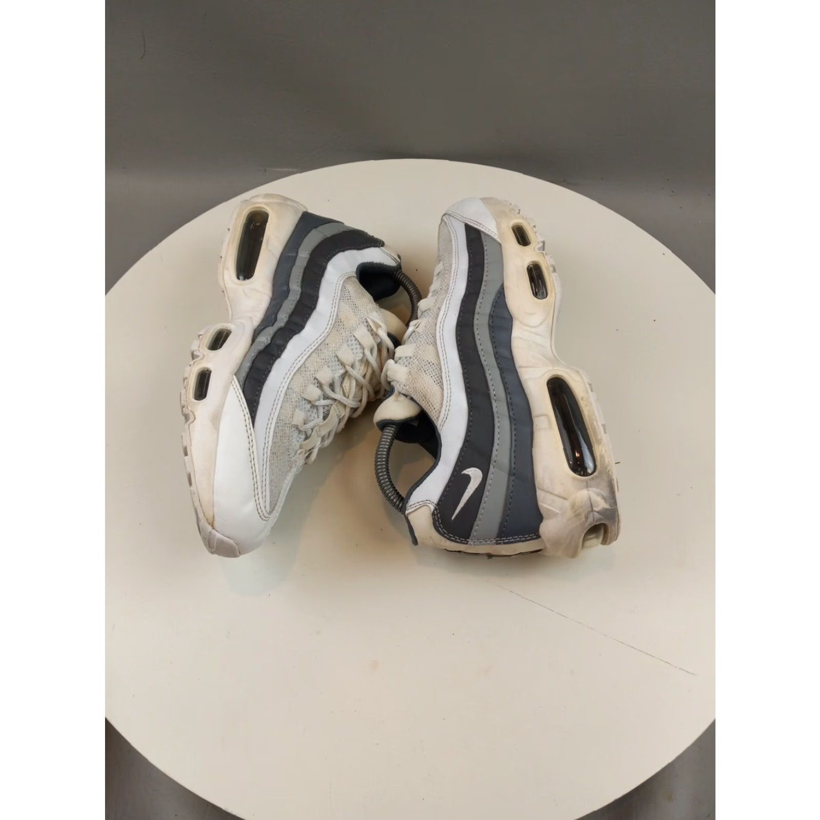 Nike Nike Air Max 95 Cool Wolf Grey Men's Athletic Running Sneakers Size 8 749766-105 Size US 7 / EU 40 - 7 Thumbnail