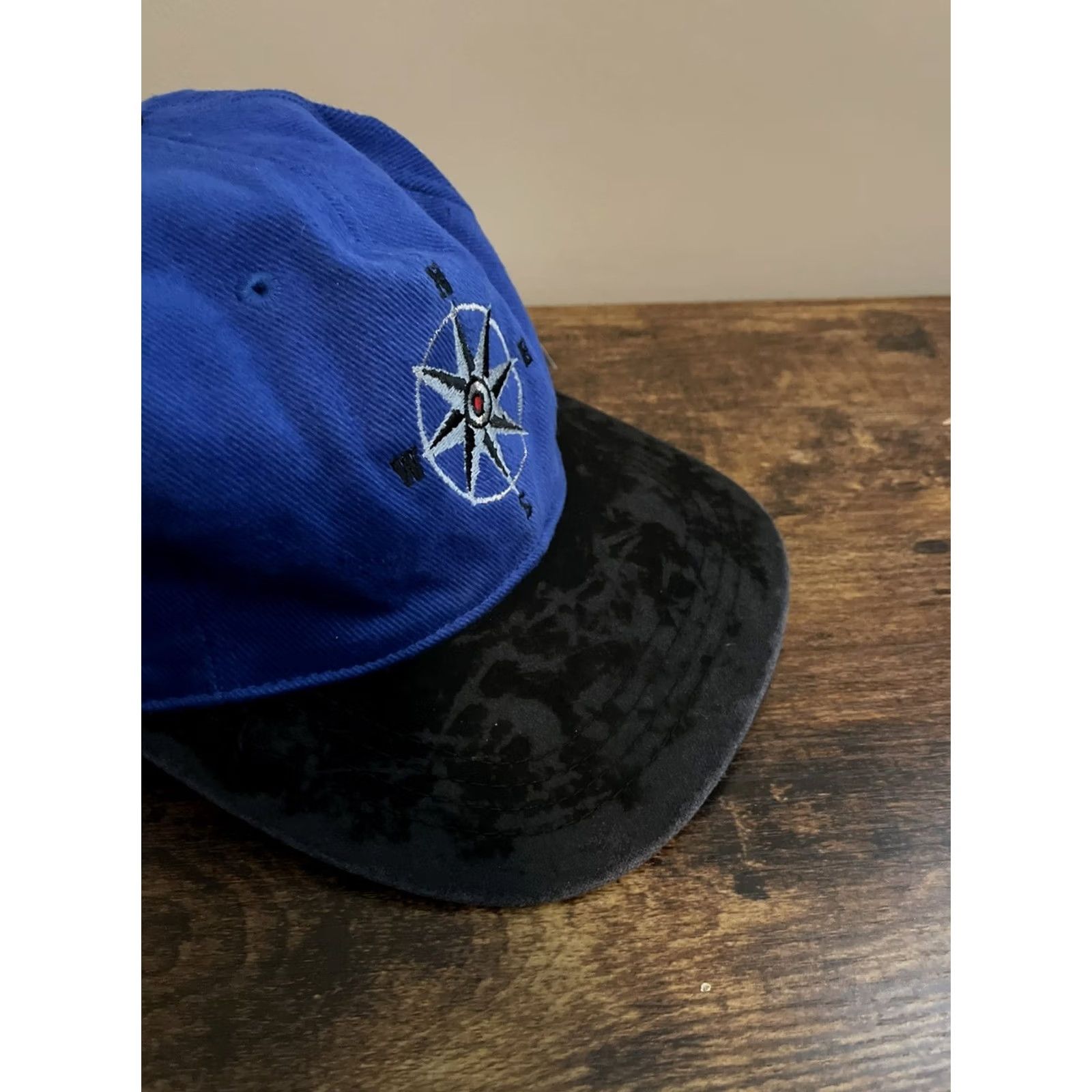 Marlboro VINTAGE Marlboro Gear Compass Strapback Hat 90s Snapback One Size Men Black H1 Size ONE SIZE - 7 Thumbnail