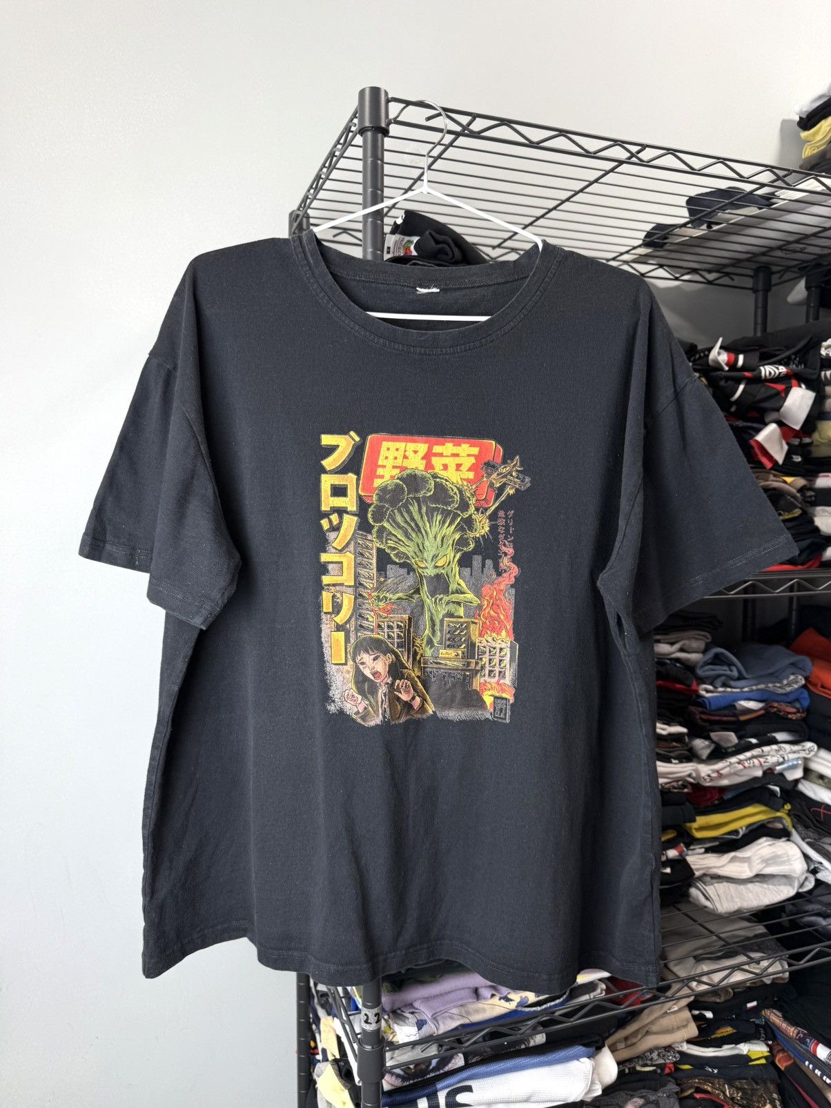 Band Tees Vintage Broccoli Apocalypse Japan Movie T Shirt Streetwear Size US L / EU 52-54 / 3 - 1 Thumbnail