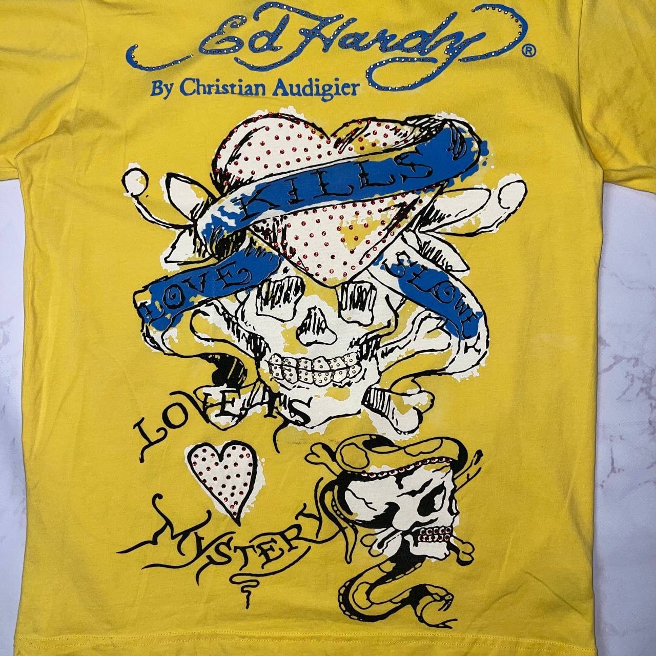Ed Hardy Ed Hardy × Streetwear × Vintage Ed Hardy T-shirt Size L Y2K Size US L / EU 52-54 / 3 - 8 Thumbnail