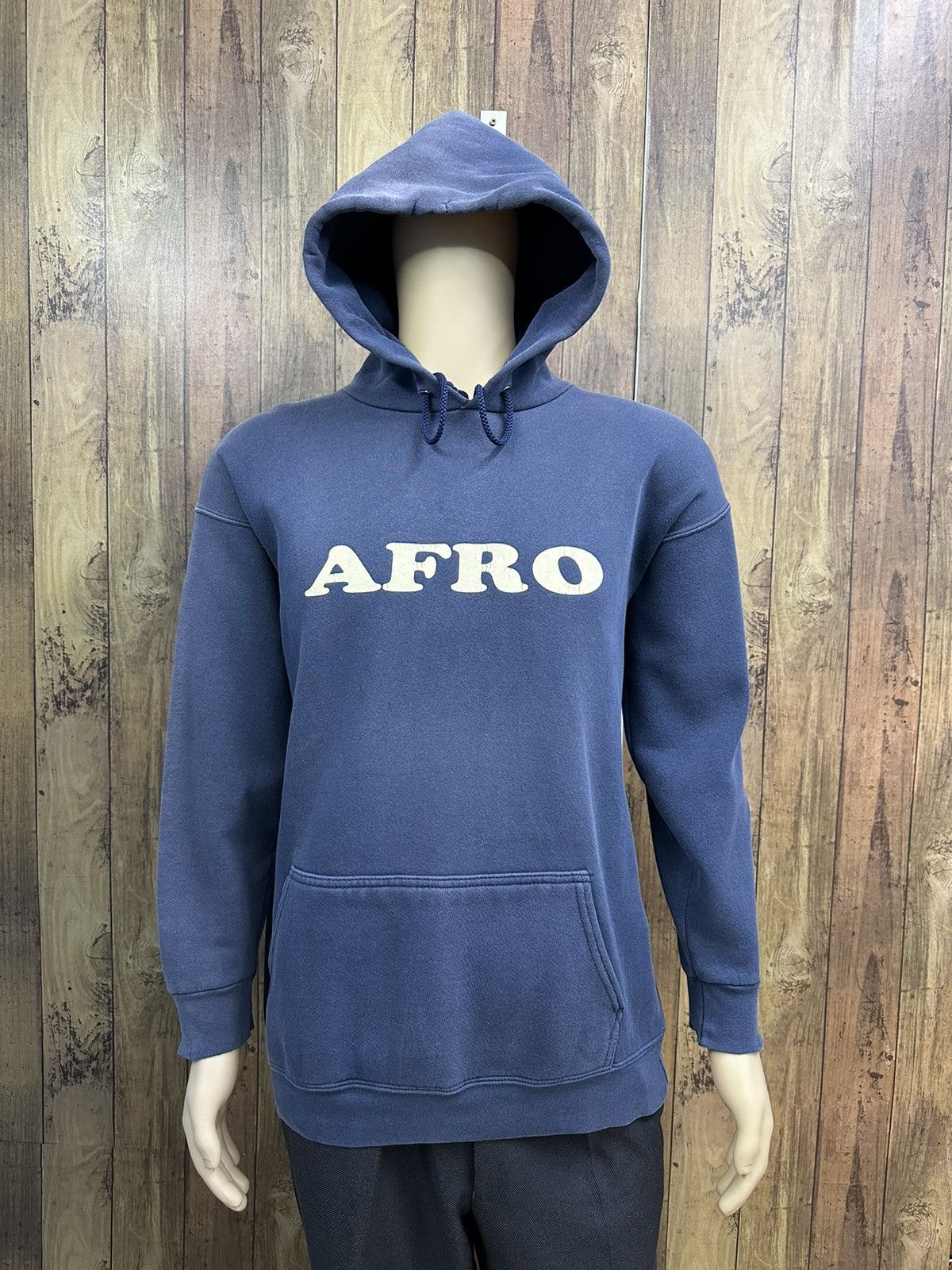 Band Tees × Vintage Vintage AFRO “Anybodys Funk Rocks On” Hoodie Z53 Size US M / EU 48-50 / 2 - 1 Thumbnail